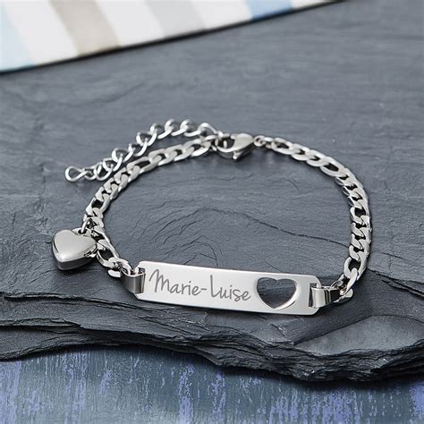 damen armband silber mit gravur|armband personalisiert.